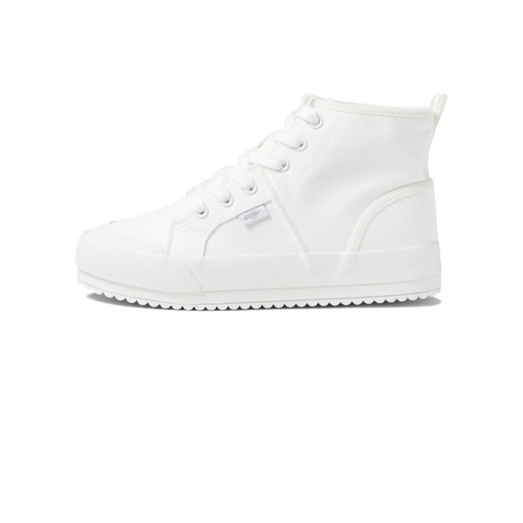 Rocket Dog Women’s platform high top white sneakers size 7 brand new lace up - Picture 2 of 4